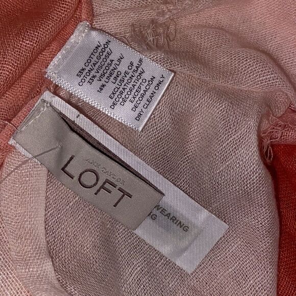 Ann Taylor Loft Tasseled Wrap/Scarf! - Picture 11 of 11